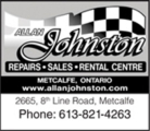 Logo Allan Johnston Repair & Sales