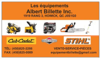 Logo Les équipements Albert Billette inc.