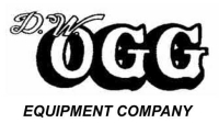 Logo D. W. Ogg Equipment Company