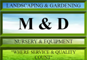 Logo M & D Nursery Equipment