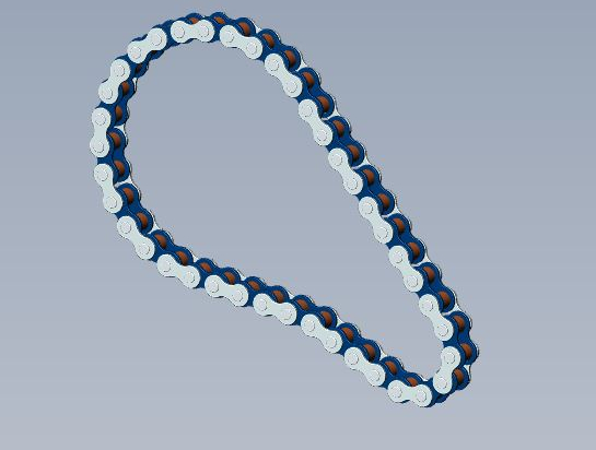 ROLLER CHAIN 40x 40L ENDLESS(W/O-RING)