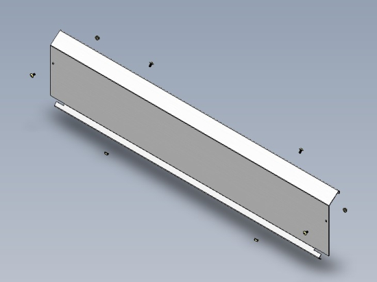 Extension kit for snowblower 54''