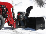 48" Versatile Plus Snowblower for tractors equipped with "Skid Steer" style attach