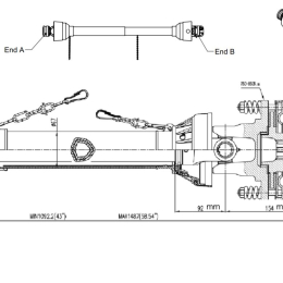 DRIVE SHAFT (SLIP CLUTCH)