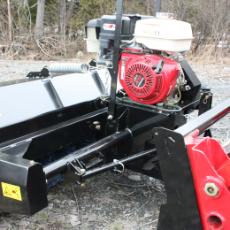 60" Rotary Broom for tractors equipped with ''Skid Steer'' style attach