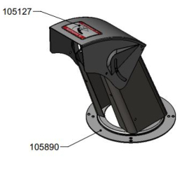 CHUTE - REPLACED BY  106784 or 109177