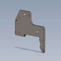 RIGHT HITCH PLATE