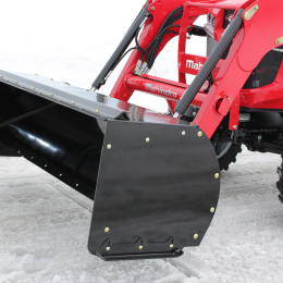 Light Duty Snow Push for tractors equipped with "Skid Steer" style attach