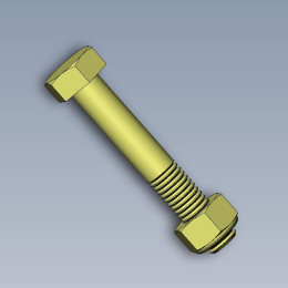 SHEAR BOLT/N.I.L.N. (FAN)-PKG 10