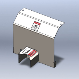 PTO GUARD #106361 W/ SAFETY DECALS