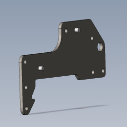 LEFT HITCH PLATE